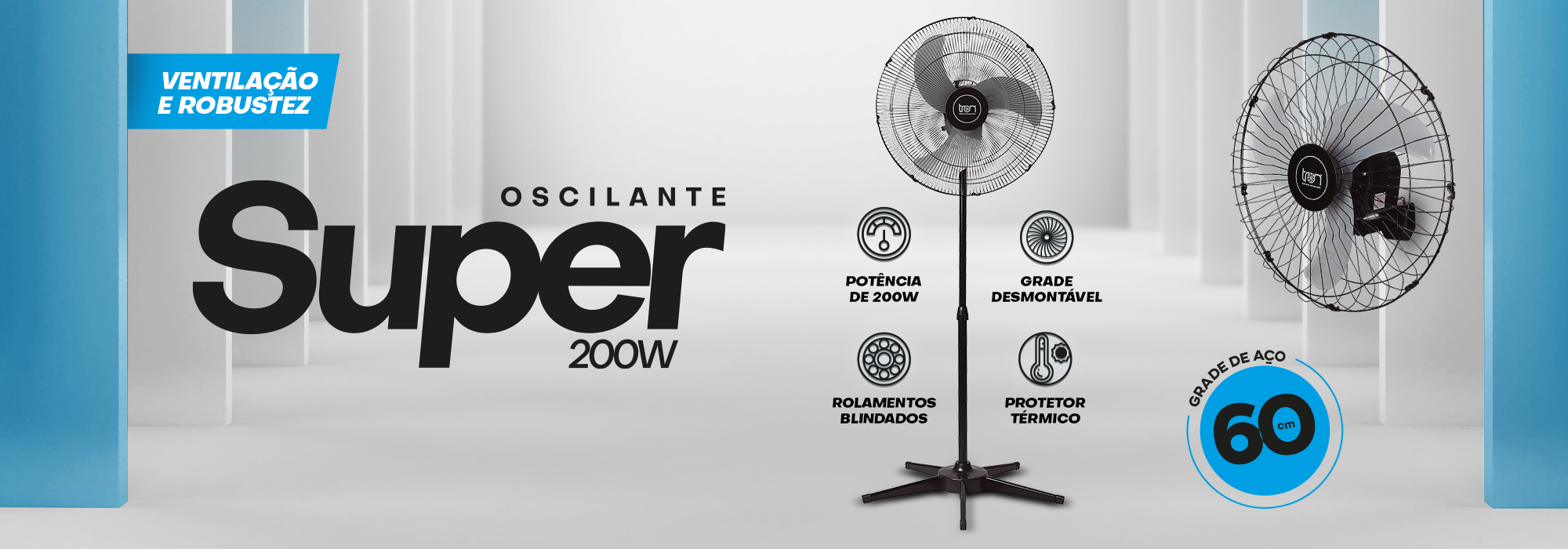 Oscilante Super 200W