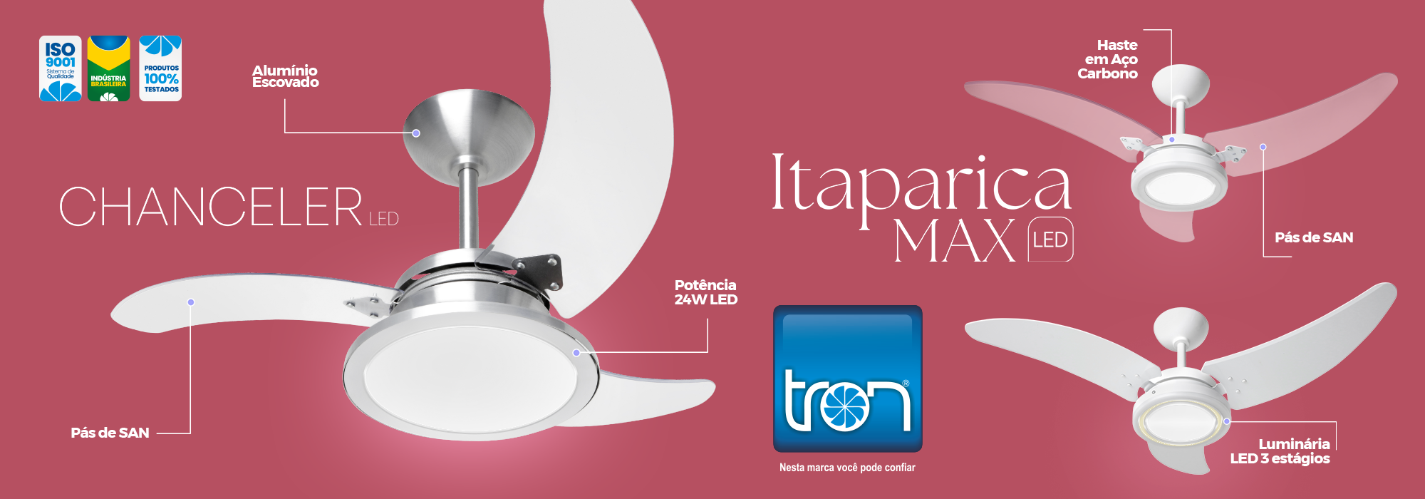 Itaparica e Chanceler Max LED