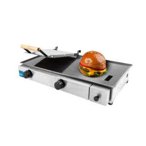 Chapeira Sanduicheira a Gás 650 | Aço Inox