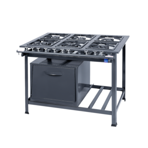 Fogão Industrial 6 Bocas – 3QS / 3QD com Forno