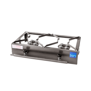 Fogão Camping – 2 Bocas | Com Mangueira e Registro