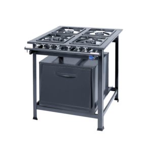 Fogão Industrial 4 Bocas – 2QS / 2QD com Forno