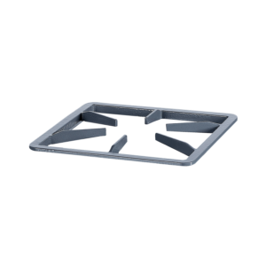 Grelha 30x30 6 Palitos Fundida | Grafite